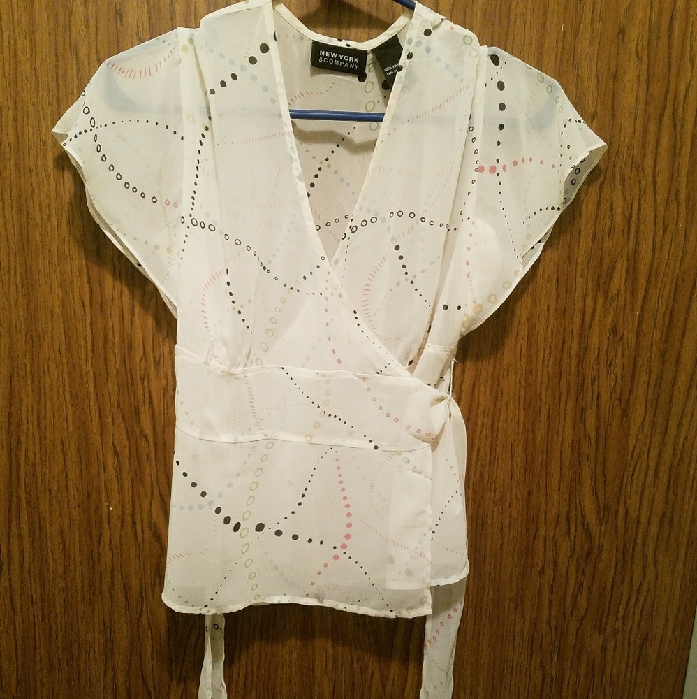 Womens NY & Company Blouse -XS-